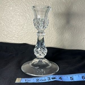 Crystal Candlestick Holder